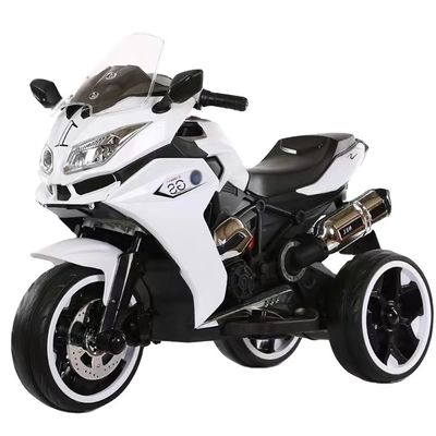 電気 赤 白 6v 3ホイール バッテリー 車に乗る 子供向け ユニセックス 性別中立