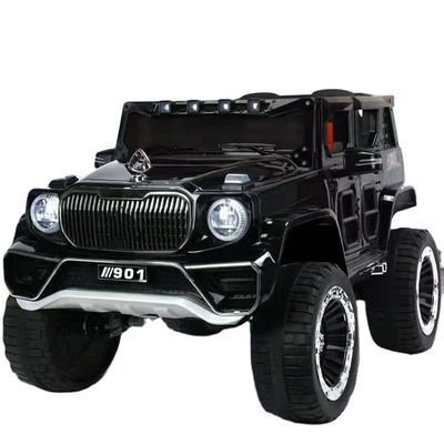 12V 電動 乗車 自動車 玩具 2人座 リモコン レザー シート EVA ホイール