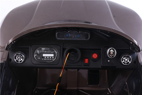黒 黄色 子供 電気自動車 玩具 箱 サイズ 116*62*33cm