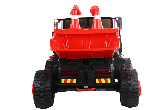 2 席 電動 玩具 乗車 建設 トラック 車 子供 2歳から12歳