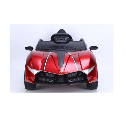 ユニセックス エレクトリック キッズ トイ ダブルドア LEDライト 四輪 レース 乗車 113X66X47cm