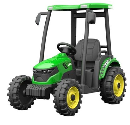 12V 24V バッテリー駆動 キッズ 電動トラクター 2022 車に乗る 青/赤/緑/黄色