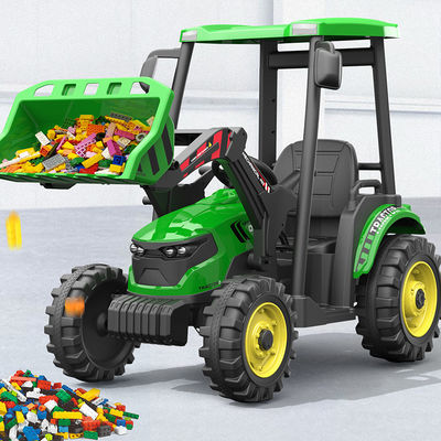 2022 バッテリー 12V10AH*1/24V7AH*1 トラクターに乗れ 子供 大型玩具 パワーインジケーター付き車