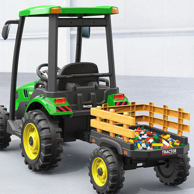 2022 バッテリー 12V10AH*1/24V7AH*1 トラクターに乗れ 子供 大型玩具 パワーインジケーター付き車