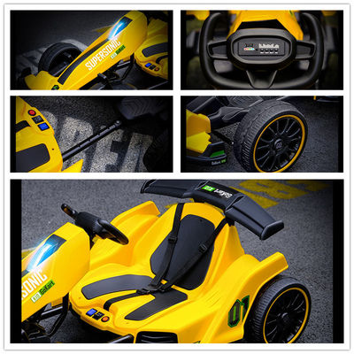 12V電動ゴーカート車とバッテリー