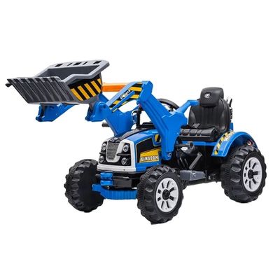 リモコン 電気 トラック 子供向け ホット 6V 12V バッテリー駆動 掘削機の玩具に乗る
