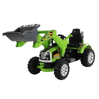 リモコン 電気 トラック 子供向け ホット 6V 12V バッテリー駆動 掘削機の玩具に乗る