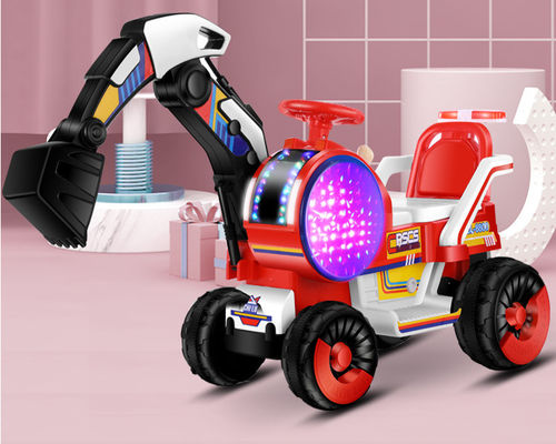 バッテリー乗用 子供のための掘削機 ユニセックスデザイン 380*1/380*2 モーターが含まれています