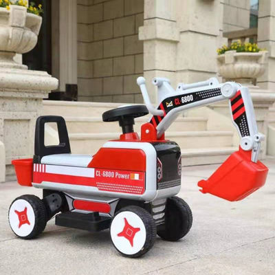 玩具電動車掘削機に乗る 6V バッテリー 3~7歳の子供向け GW/NW 19.5/165