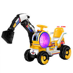 子供の電動玩具 バッテリー駆動砂掘り機 エンジニアリング 車に乗るPPプラスチック