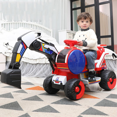子供の電動玩具 バッテリー駆動砂掘り機 エンジニアリング 車に乗るPPプラスチック