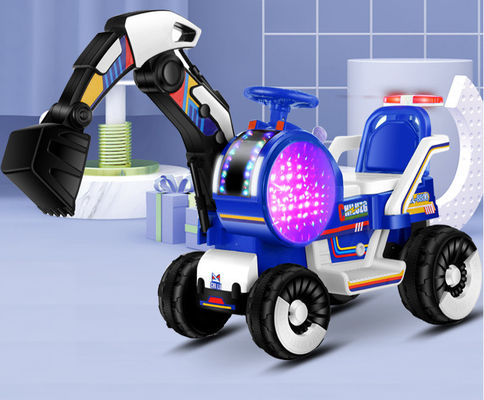 子供の電動玩具 バッテリー駆動砂掘り機 エンジニアリング 車に乗るPPプラスチック