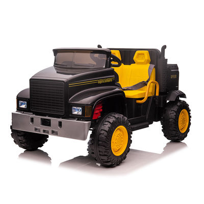 子供 12V 電動 自動車 トラクター 背面 バケツ 2〜4歳 緑 黒