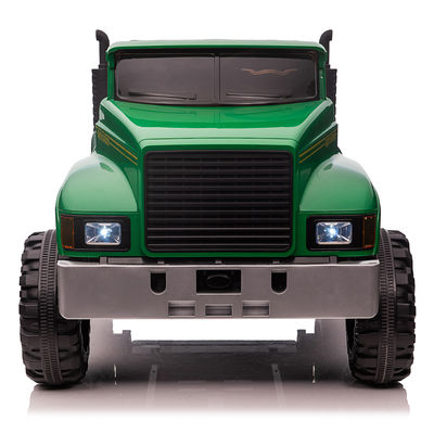 子供 12V 電動 自動車 トラクター 背面 バケツ 2〜4歳 緑 黒