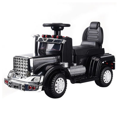 ユニセックス 子供 玩具 車 6v バッテリー トラック 音楽 車に乗る 座席の下の収納スペース