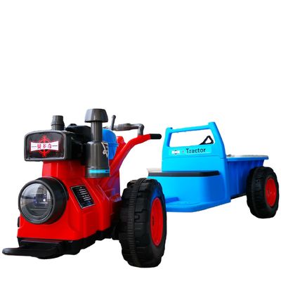 PP プラスチックの電動ペダル乗車 8-13歳の子供のためのミニ電動トラクターカー