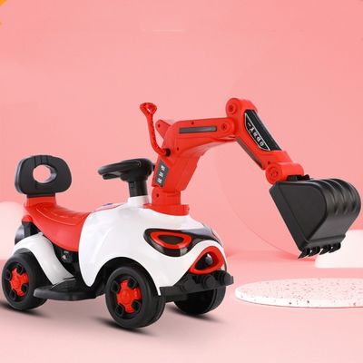 子供の電動車に乗る 砂掘削機 屋外バッテリー 玩具車 子供の車