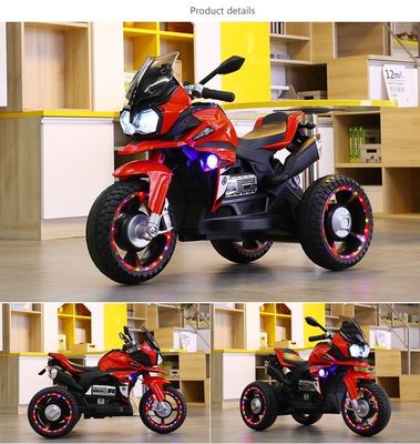 2022年 赤色 6v 電動 バイク 自動車 子供用 価格も安く 耐久性も高い