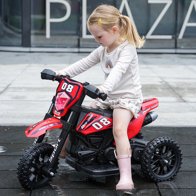 青い子供用電動車 ライトと音楽 製品サイズ 86*50*56cm