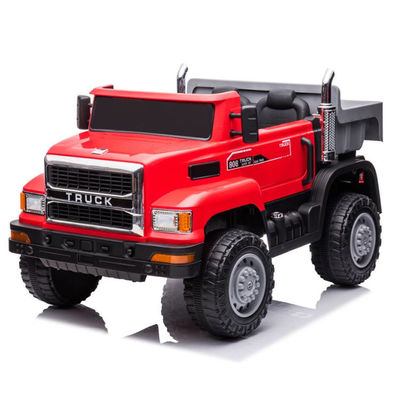 12V ドライブ・オン・トラクター トラック 子供用車 プラスチック素材とエモット制御が含まれています