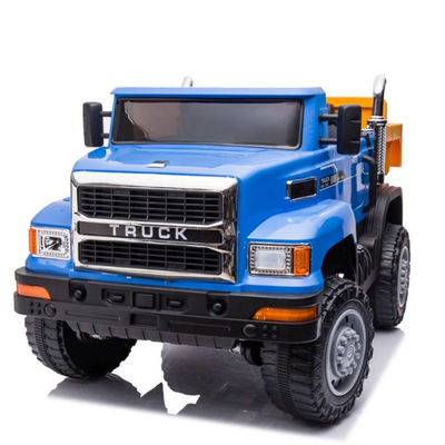12V ドライブ・オン・トラクター トラック 子供用車 プラスチック素材とエモット制御が含まれています