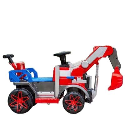 G.W. N.W 15KG/12KG LED カラフルヘッドライト 6v 全電動 建設トラック 子供用車