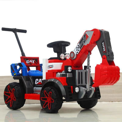 Unisex 6v 全電動 乗車 建設 トラック 音楽付き 車 2023 PP プラスチック