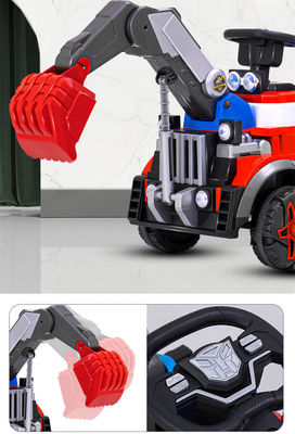 Unisex 6v 全電動 乗車 建設 トラック 音楽付き 車 2023 PP プラスチック