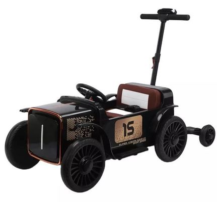 トレーラー付きの子供用電気自動車 12V バッテリー電源 自動車トラクター直行