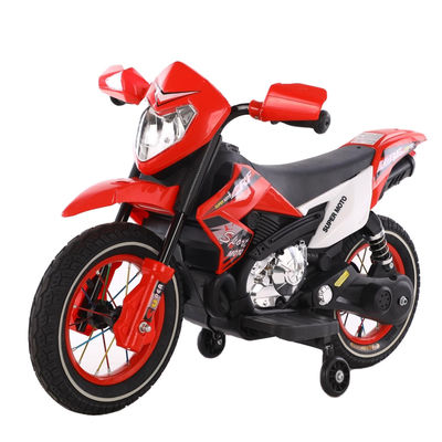 子供 6V 乗車 バイク 電気バイク PP プラスチック オレンジタイプ