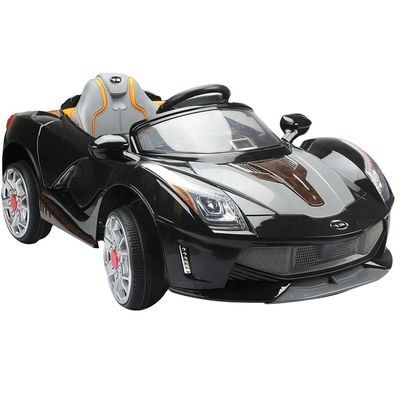 4輪 電気自動車の子供乗車 音楽とライト 赤 6V7AH*2