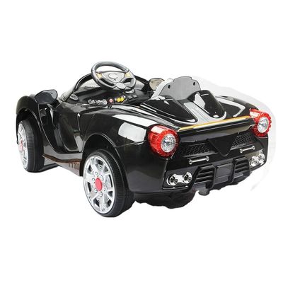 4輪 電気自動車の子供乗車 音楽とライト 赤 6V7AH*2
