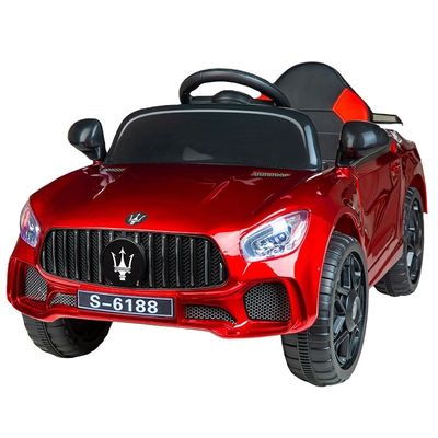 ピンク 双駆動 子供用おもちゃ車 リモコン 2023 6v 電動車に乗る