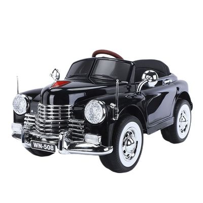 赤/黒色塗装 電気自動車 12V USB/MP3付き 子供用 赤ちゃん用 玩具車