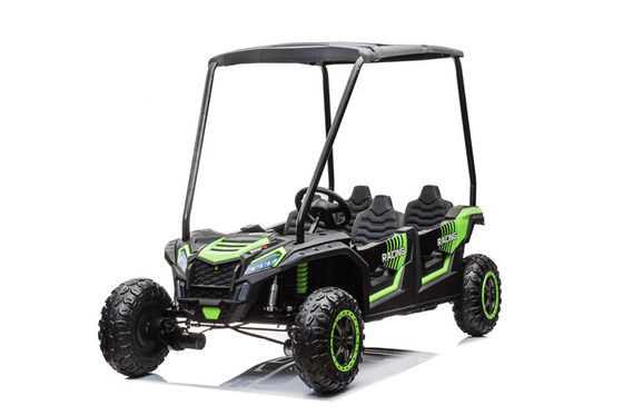 24v バッテリー 4×4 プラスチックUTV 4人座 子供用電気自動車