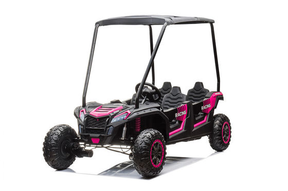 24v バッテリー 4×4 プラスチックUTV 4人座 子供用電気自動車