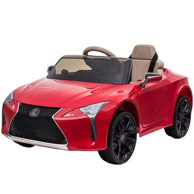 カーで運転する子供のための電気自動車 レーモンコントロール LED 6V 12V ファッション