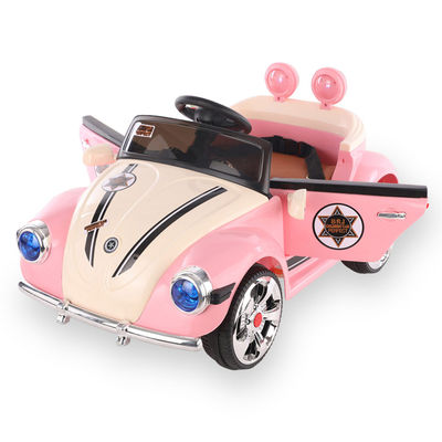 虫子 子供用電動車 4輪プリンセス ピンク カート サイズ 101*54.5*33CM