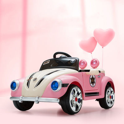 虫子 子供用電動車 4輪プリンセス ピンク カート サイズ 101*54.5*33CM