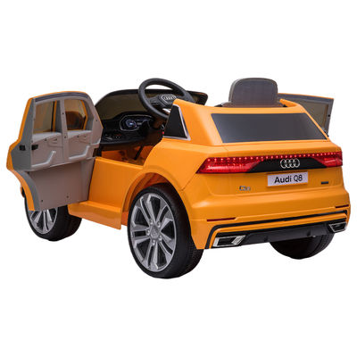 2022年 オレンジの音楽と照明のRide On Toy 6V 12V電池電動Kids SUV
