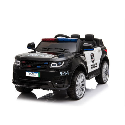 3~8歳児に適した 2人乗り大型 バッテリー駆動の警察車