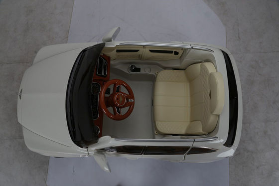 子供用電気自動車 6V/12V バッテリー リモコン シングルシート 白色