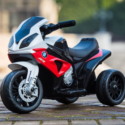 2022年 デザイン 電気モーターサイクルの子供たちの乗車PP素材と第三輪