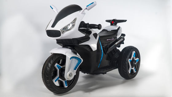 幼児教育 車に乗る 子供 赤/白/青 ミニ 電動 三輪バイク