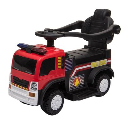 熱い6V 子供 バッテリー駆動 スライディング消防車 軽量で手頃な価格