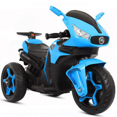 Ride On Toy 子供用バッテリー 三輪バイク 電子玩具 赤/白/青