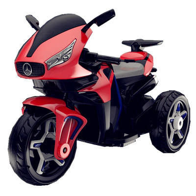 Ride On Toy 子供用バッテリー 三輪バイク 電子玩具 赤/白/青