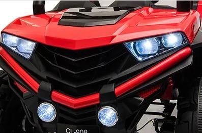青色 24V/12V 電気車輪 バッテリー 子供の車に乗る 製品サイズ 137*90.5*95