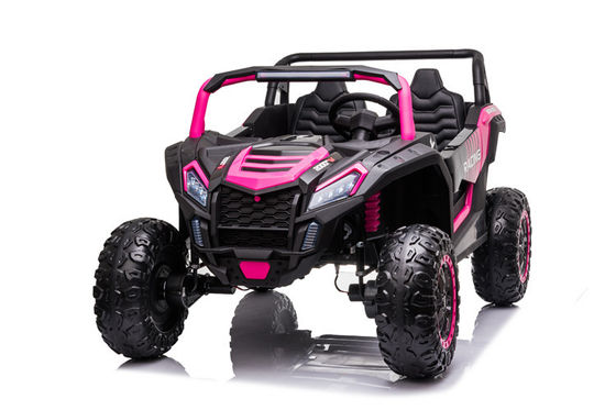 555*2 モーター ホワイト 24V キッズ ライド・オン・カー 2022 再充電可能な電気UTV 2席