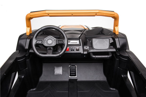 555*2 モーター ホワイト 24V キッズ ライド・オン・カー 2022 再充電可能な電気UTV 2席
